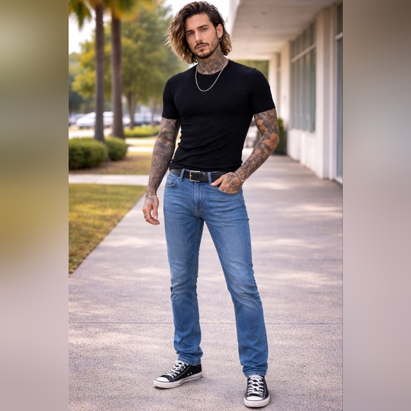 Levi's Other - Levi’s 511 Slim Fit Jeans W33 L34 Medium Wash Men’s Stretch Denim